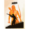 RRR - Ramcharan Minimal Poster