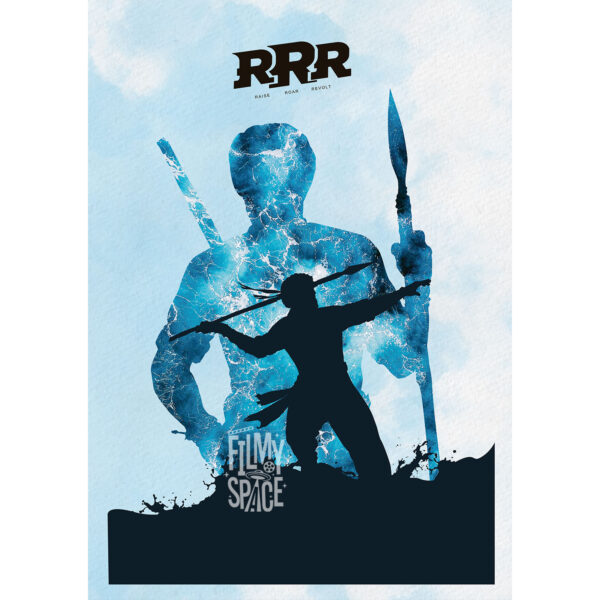 RRR - Jr Ntr Minimal Poster