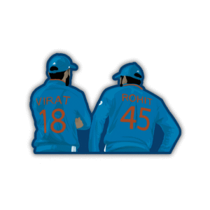 Rohit and Virat Duo Sticker