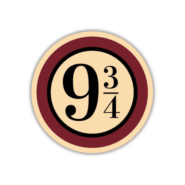 Platform to Hogwarts Sticker
