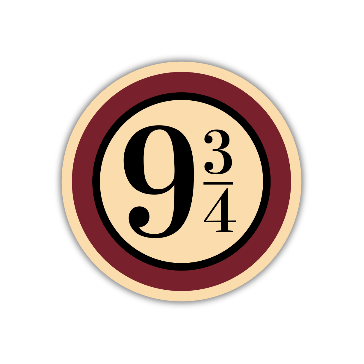 Platform to Hogwarts Sticker