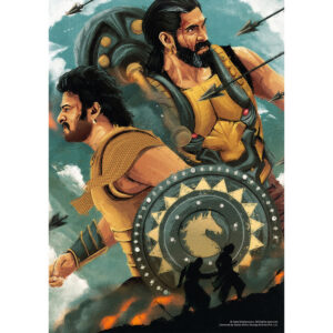 Tribute to Baahubali - Prabhas & Rana Poster