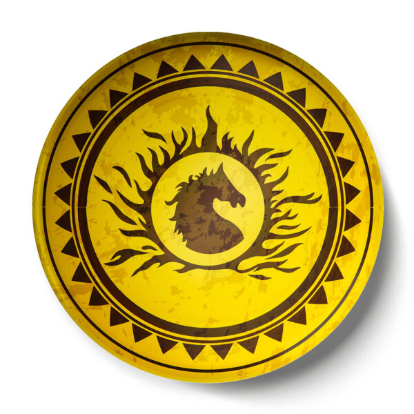 Baahubali Sigil Badge