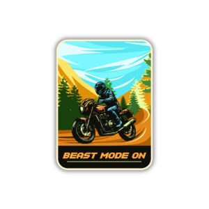 Beast mode on Sticker