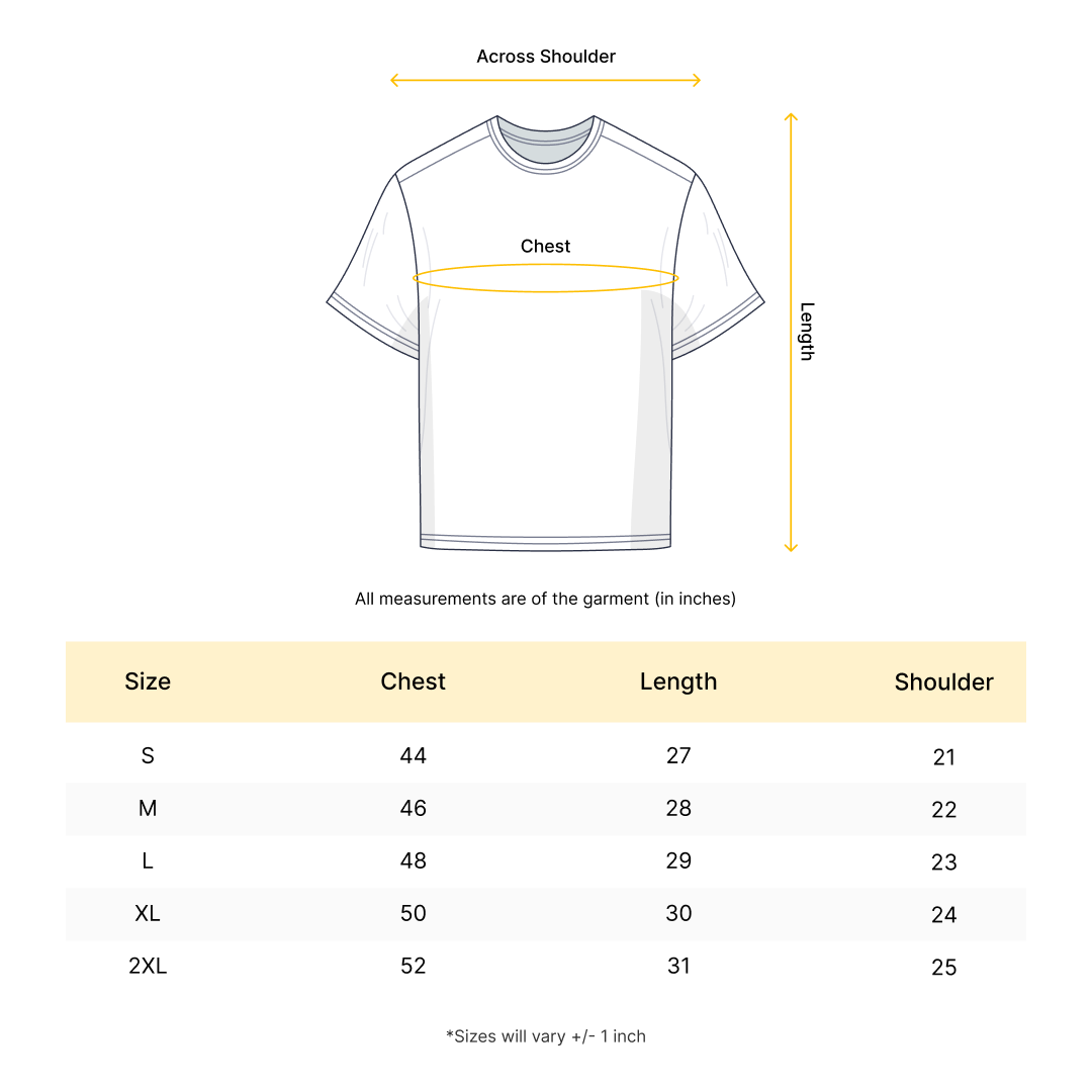 The Revelation -  Baahubali Black Over Sized T-Shirt - Image 5