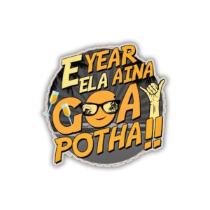 E year ela aina goa potha Sticker