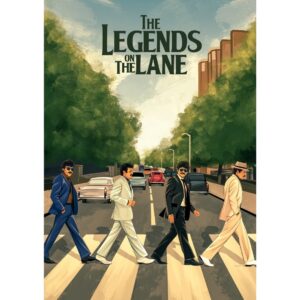 The Legends on the Lane Poster