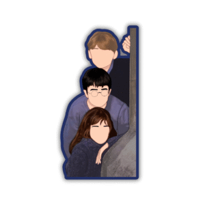 Harry Potter Trio Sticker