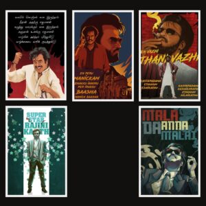 Rajnikanth Posters Combo