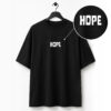 Hope Black Over Sized T-Shirt