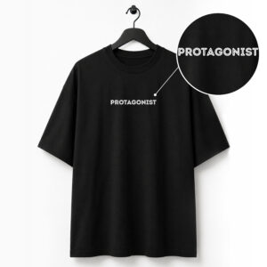 Protagonist Black Over Sized T-Shirt