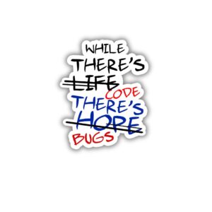 While there is code Sticker