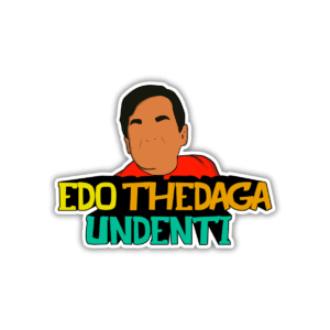 Edo Thedaga Undenti  Sticker