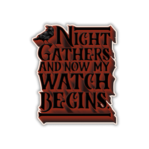 My watch begins Sticker