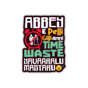 Abbey e pelli gilli Sticker