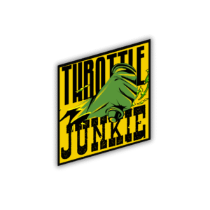 Throttle Junkie Sticker