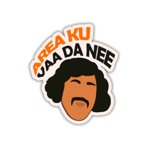 Area ku vaa da nee Sticker