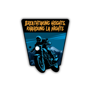 khardung la nights Sticker