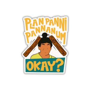 Plan panni Sticker