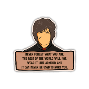 Wear it like an armour Sticker