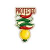 Protected Sticker